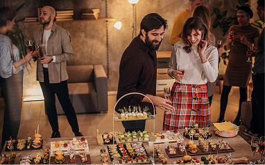 Cocktail traiteur pour lancement de produit a Bordeaux