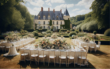 Mariage dans un château bordelais